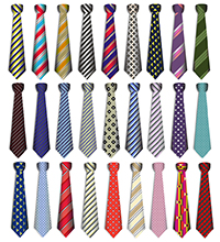  Bigstock Set of Male Business Ties for Father's Day 