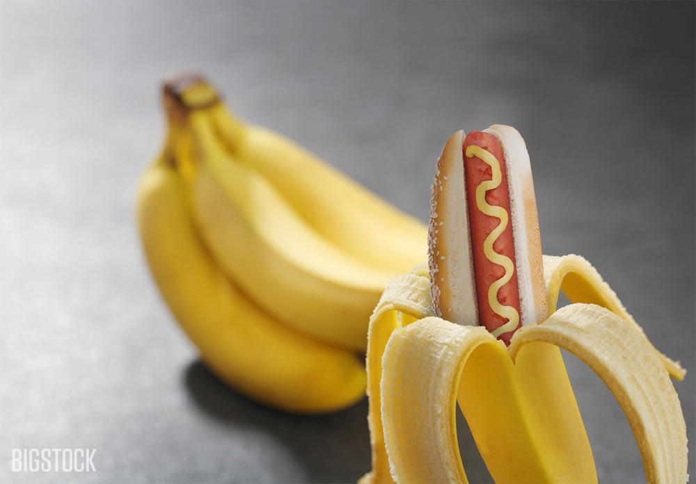  A Bun Track Mind: Loving the Hot - banana 