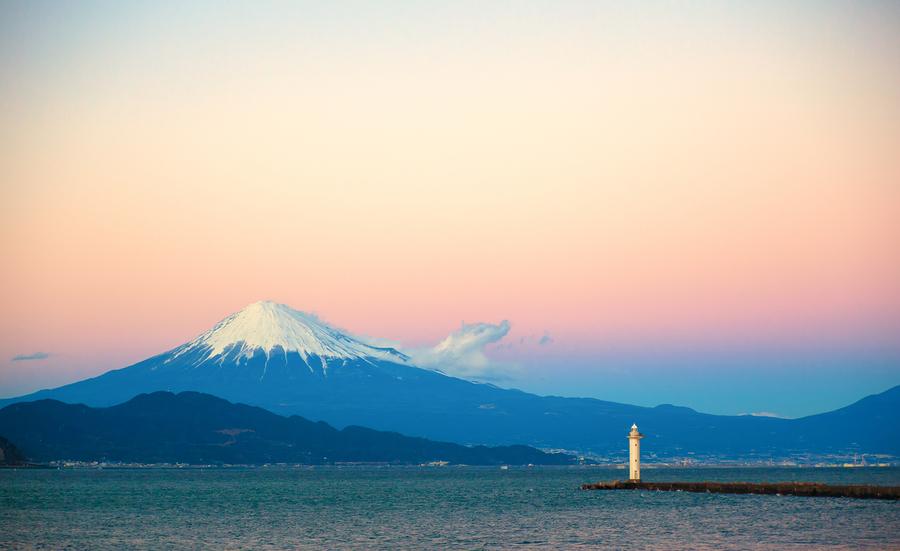   Mt. Fuji & Lighthouse  