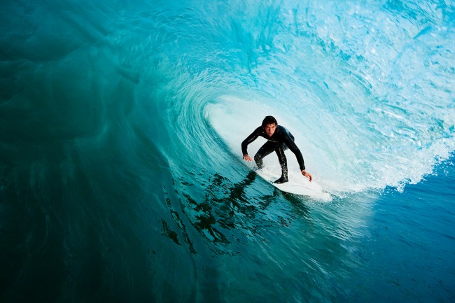   Surfer On Perfect Wave Image ©EpicStockMedia  