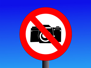  no photography sign 