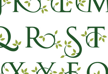   Fruitful Fonts for the Organic Marketplace  