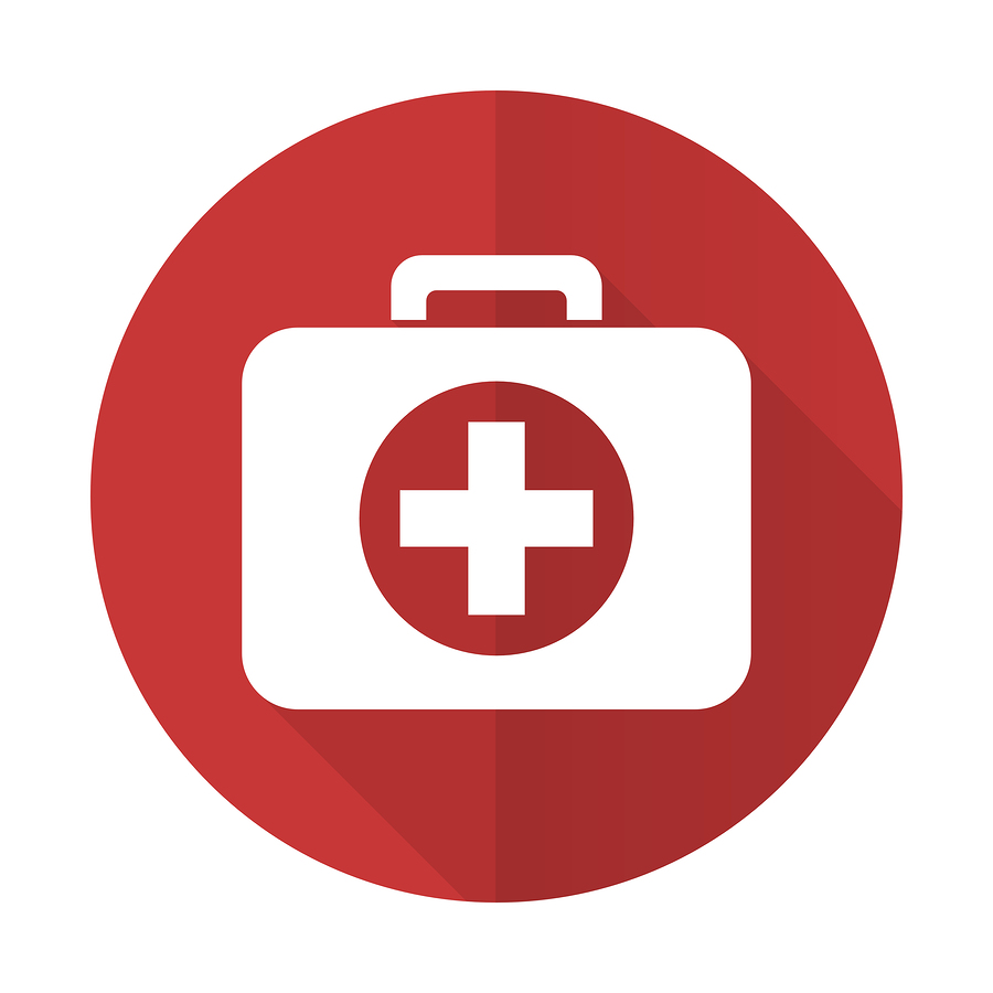  First aid flat icon |  AlexWhite  