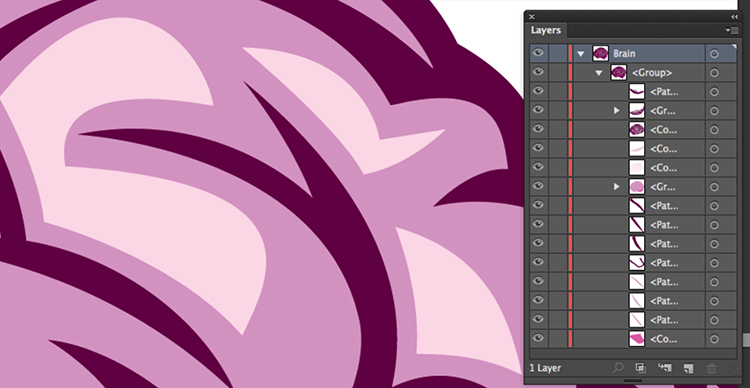  layers palette. Intro to working with Vectors. Bigstock 