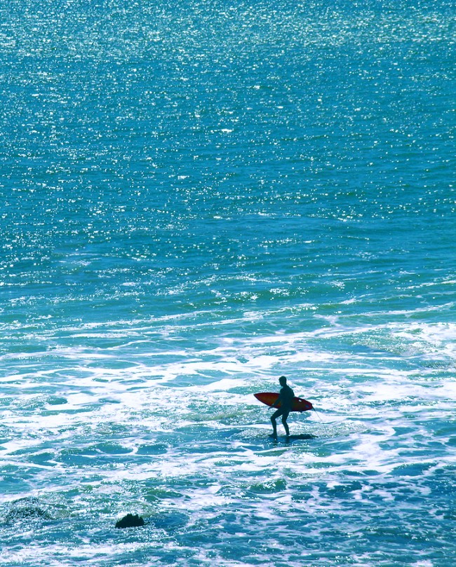   Surfer Silhouette Image ©ccaetano  