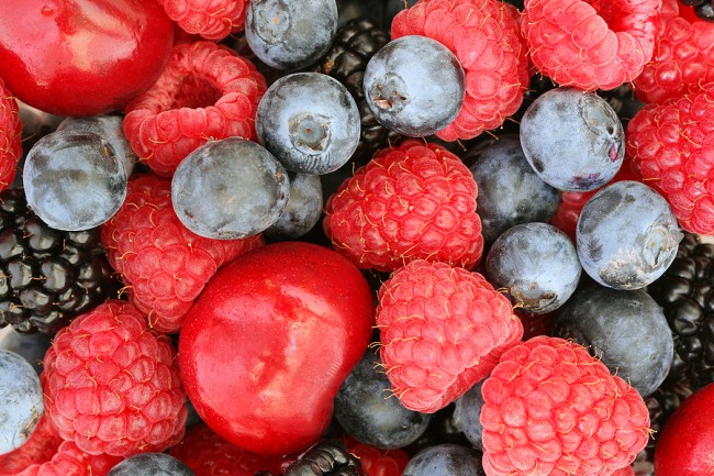  Stock photo of Berries Background 