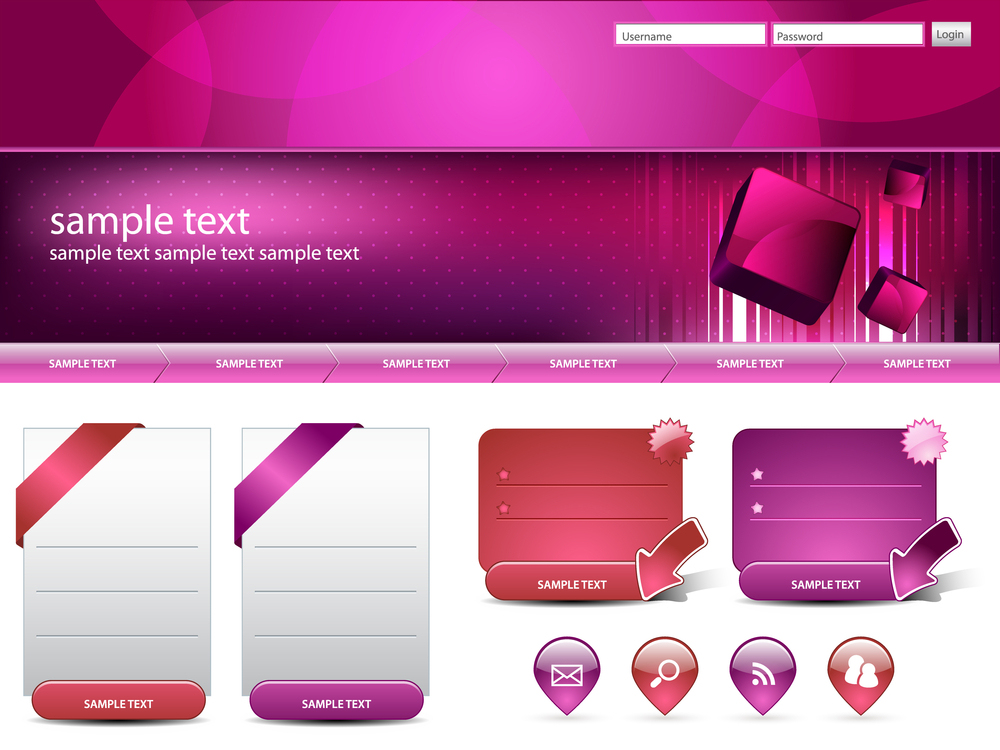   WEB PAGE TEMPLATE  